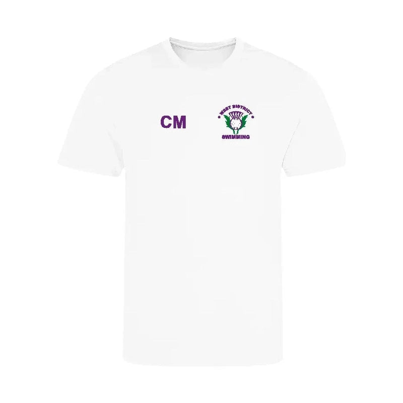 2025 West District Short Course Championships – EVENT Tech T-Shirt wrightsport