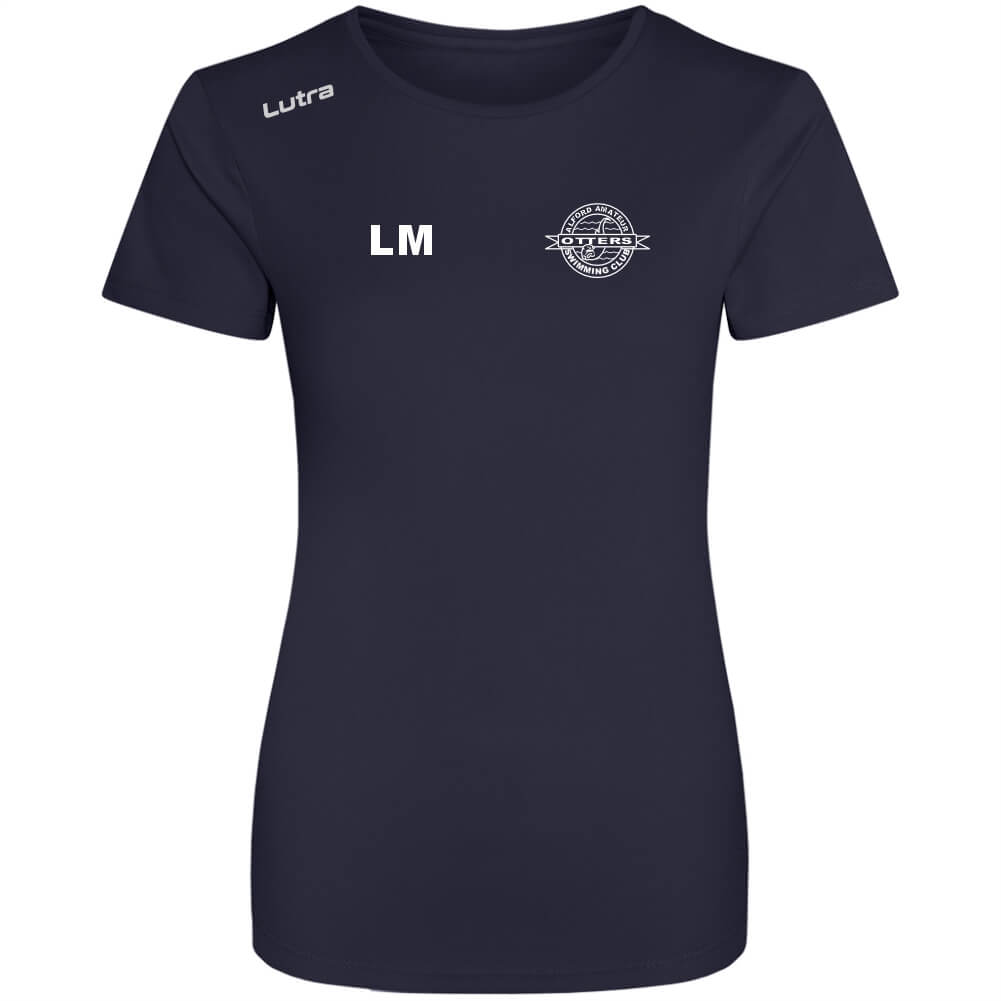 Alford Otters ASC - Ladies Cool T - Navy Blue