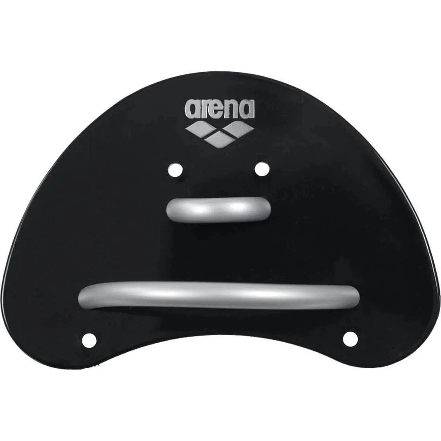 Arena Elite Finger Paddles - Black-Silver | WrightSport