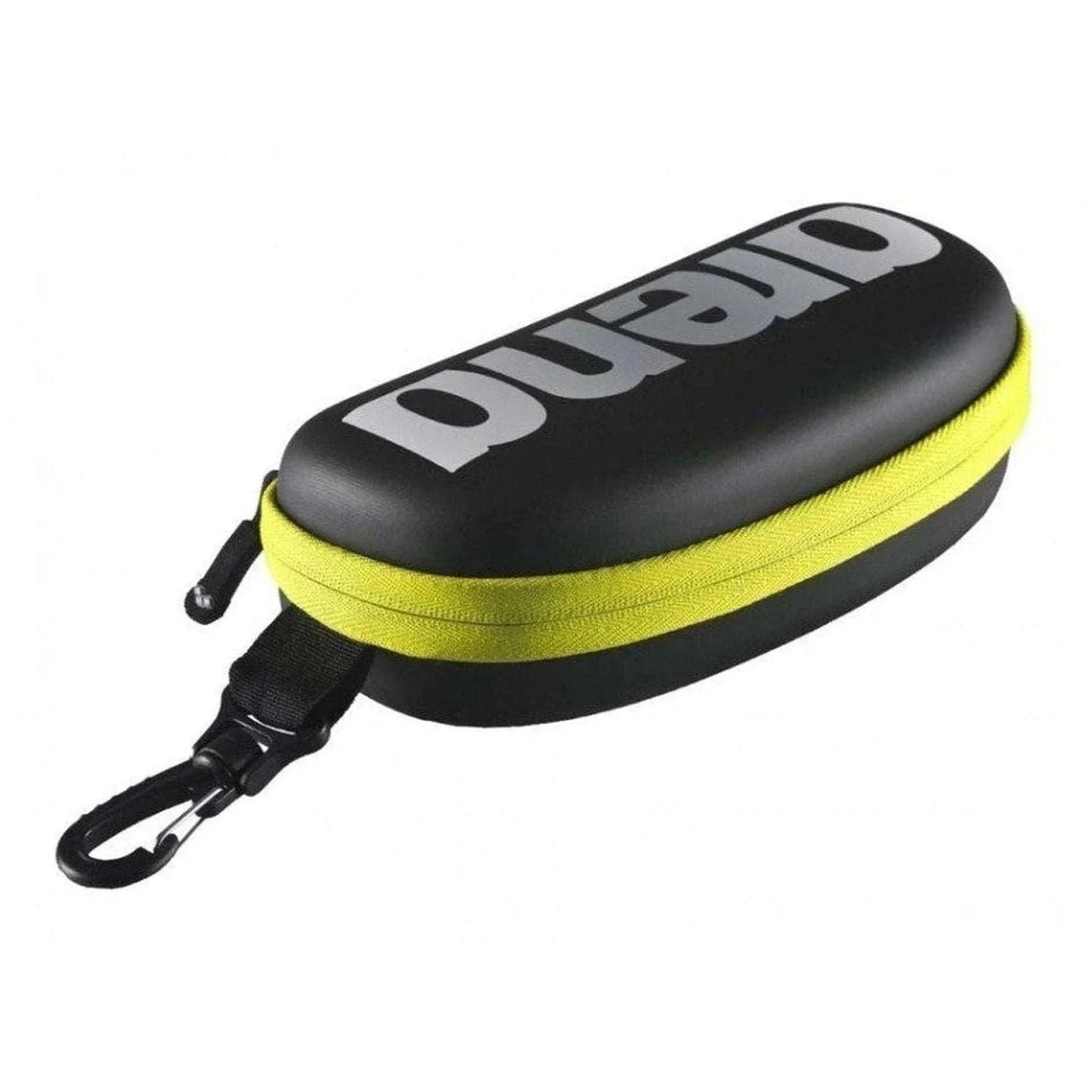 Arena Goggle Case - Black-Silver-Fluo Yellow | WrightSport
