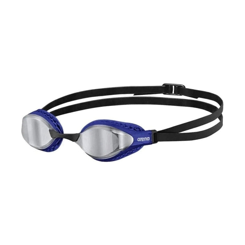 Arena Unisex Airspeed Mirror Racing Goggles - Silver-Blue | WrightSport