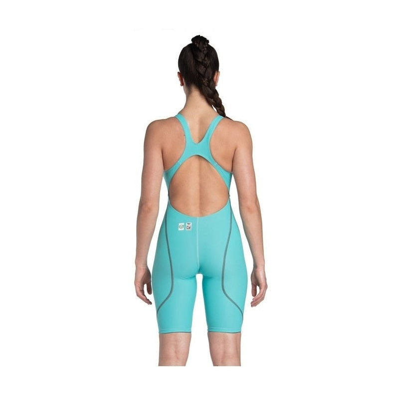 Arena Women's Open-Back Powerskin ST Next Racing Suit - Aquamarine | WrightSport