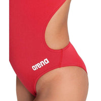 Arena Women's Team Swimsuit Challenge Solid - Red