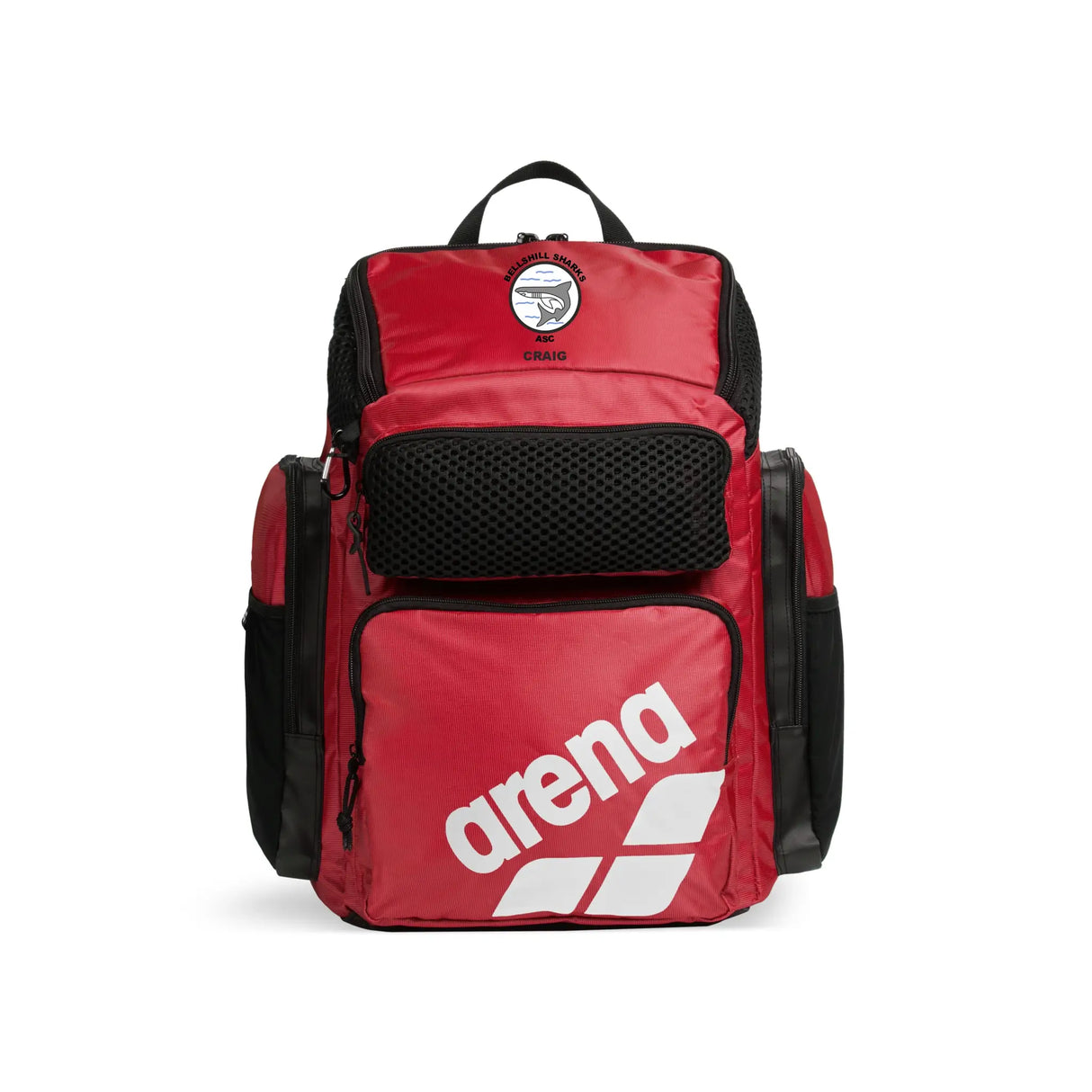 Bellshill Sharks ASC - Arena One Go Backpack 45 L - Red