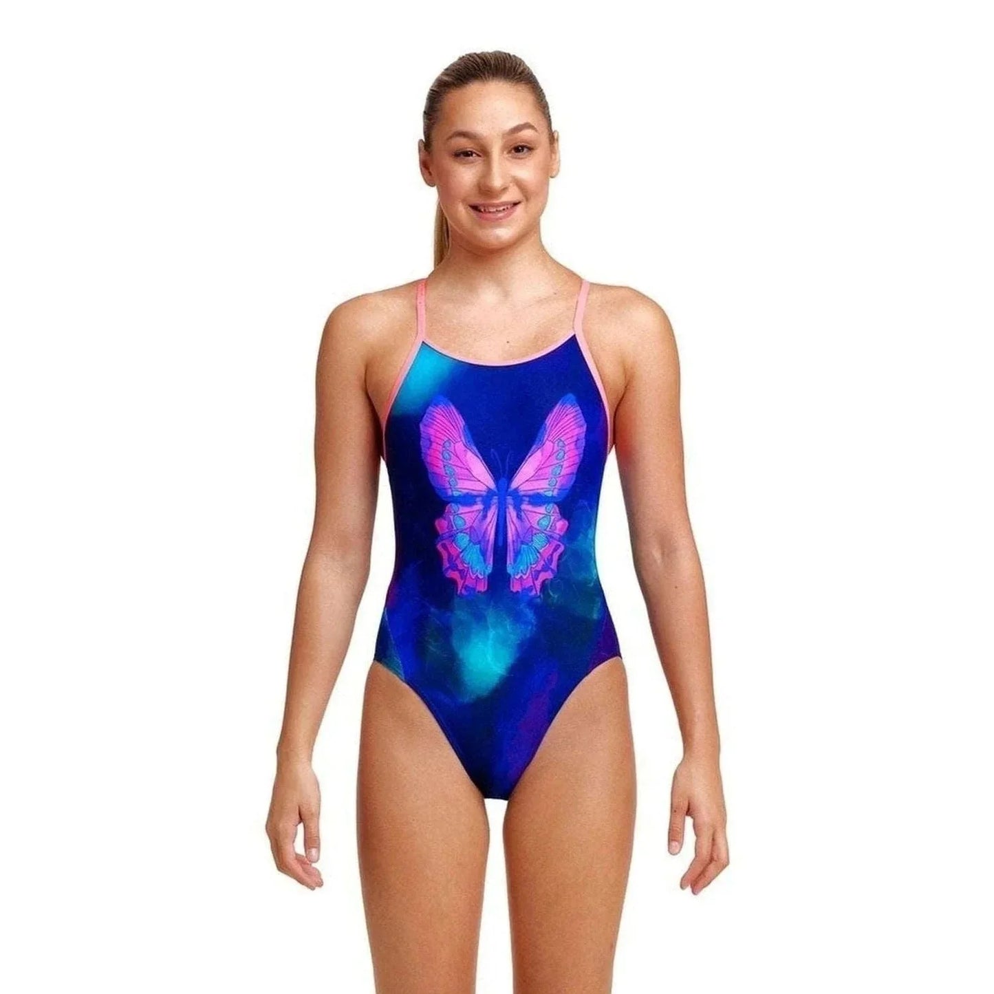Funkita Girl's Diamond back Swimsuit - Fly Baby | WrightSport