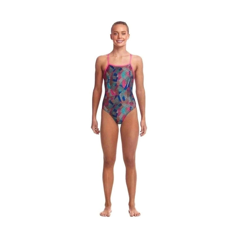 Funkita Girl's Strapped In Swimsuit - On Point | WrightSport