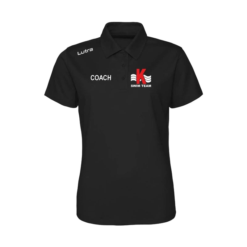 Kirkintilloch & Kilsyth Aquatics - 'COACH' Ladies Cool Polo Shirt