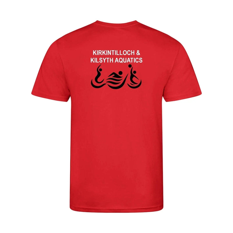 Kirkintilloch & Kilsyth Aquatics - 'Swimmers' Kids Cool T-Shirt
