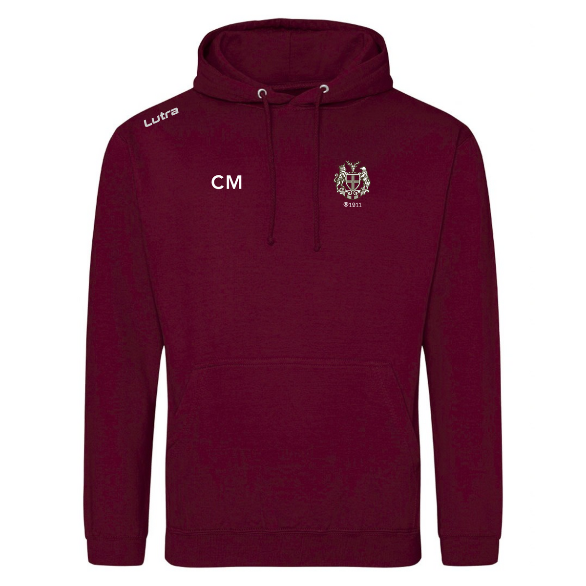 Stock Exchange Swimming Club - BURGUNDY Lutra College Hoodie