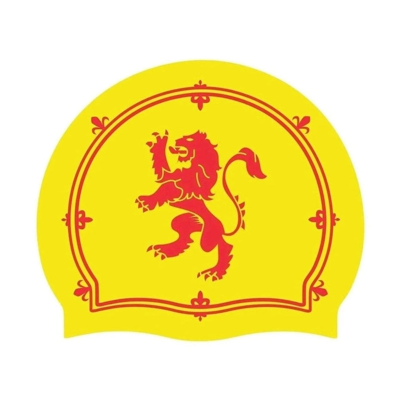 Scottish Lion Silicone Swimming Cap | WrightSport