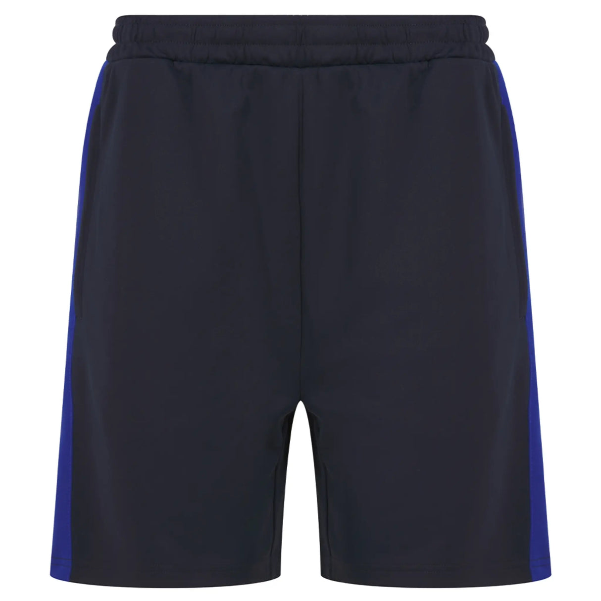 Silver City Blues Masters - Knitted Shorts with Zip Pockets - Navy/royal