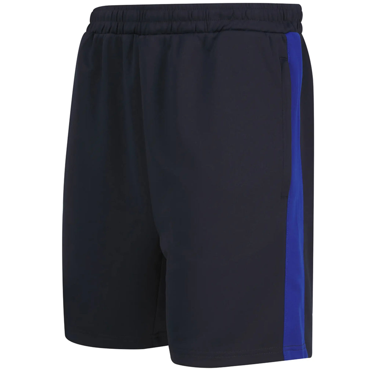 Silver City Blues Masters - Knitted Shorts with Zip Pockets - Navy/royal