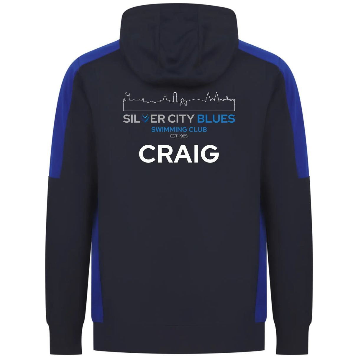Silver City Blues Masters - Team Hoodie - Navy/royal