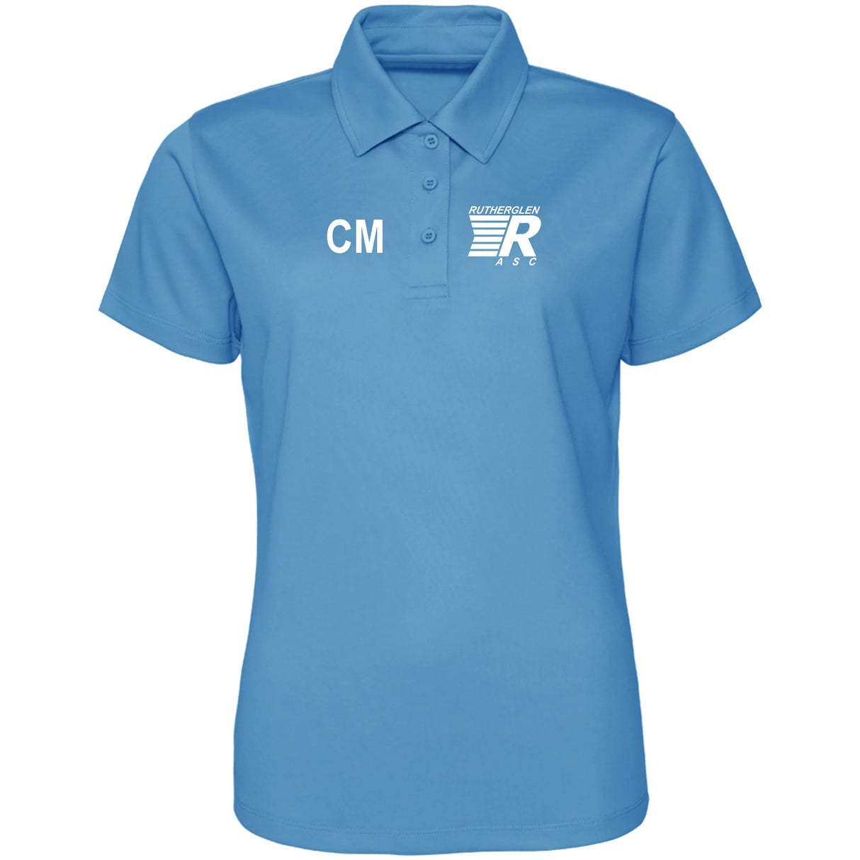 Rutherglen ASC - 'COACH' Women's Cool Polo - Sapphire