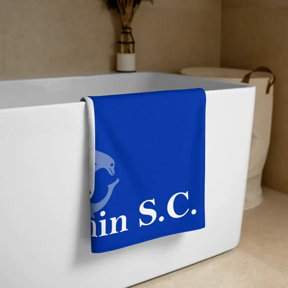 Aberdeen Dolphin SC - Microfibre and Cotton Towel - Royal