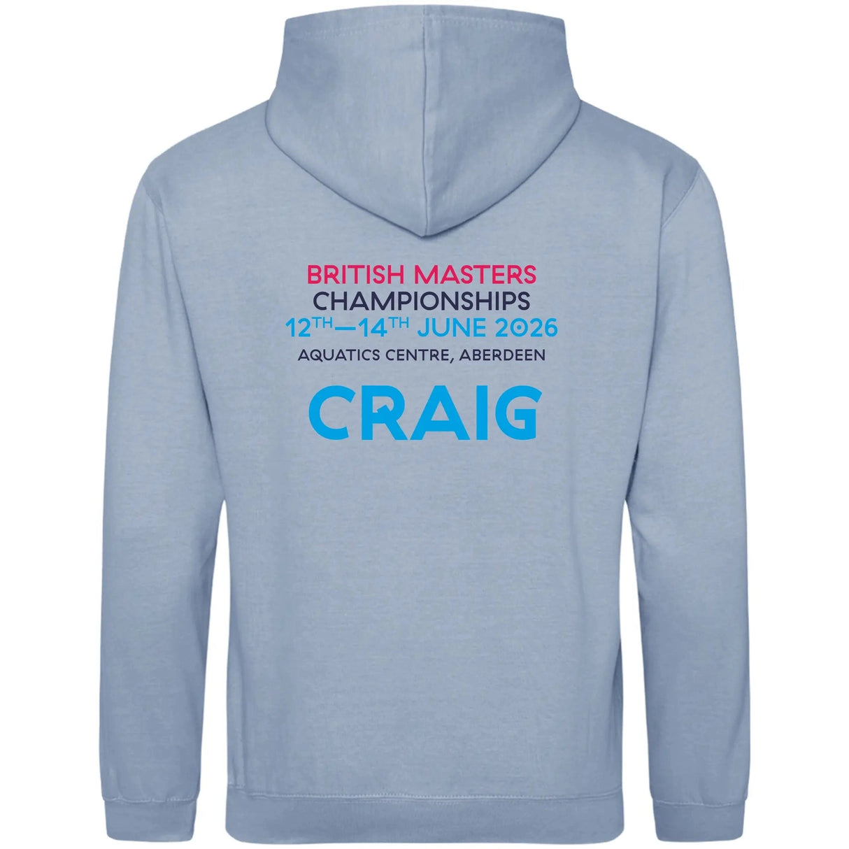 2026 British Masters Swimming Championships - EVENT Hoodie