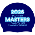 2026 Scottish Masters Long Course Championships - Premium 100% Silicone Swim Cap