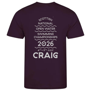 2026 Scottish National Open Water Swimming Championships - Cool T-Shirt