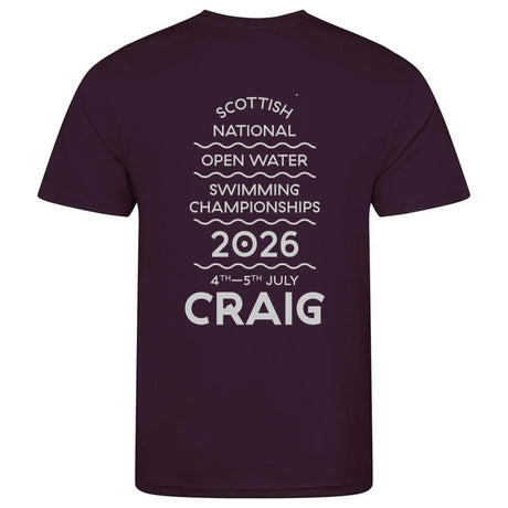 2026 Scottish National Open Water Swimming Championships - Cool T-Shirt