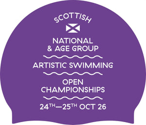 2026 Scottish National and Age Group Artistic Swimming Open Championships - EVENT Swim Cap