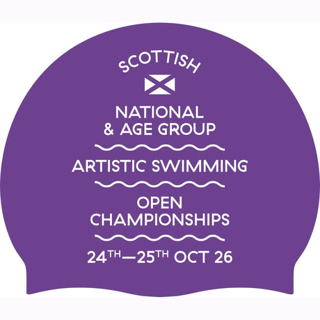 2026 Scottish National and Age Group Artistic Swimming Open Championships - EVENT Swim Cap