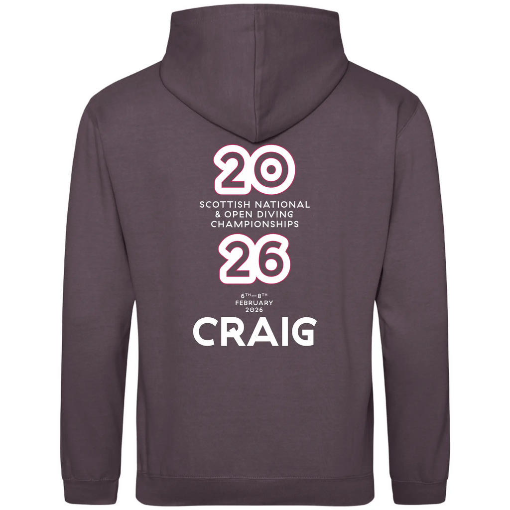 2026 Scottish National and Open Diving Championships – EVENT Hoodie