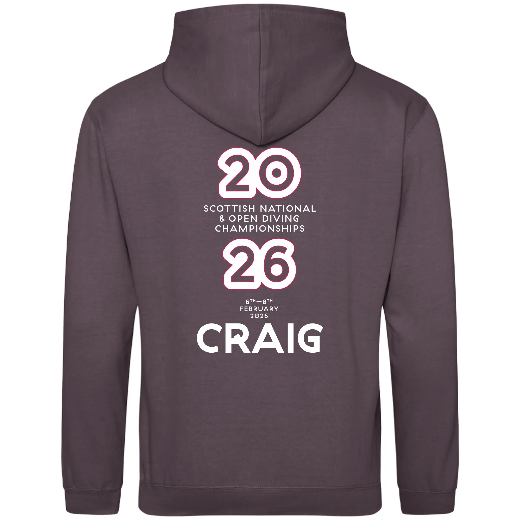 2026 Scottish National and Open Diving Championships – EVENT Hoodie