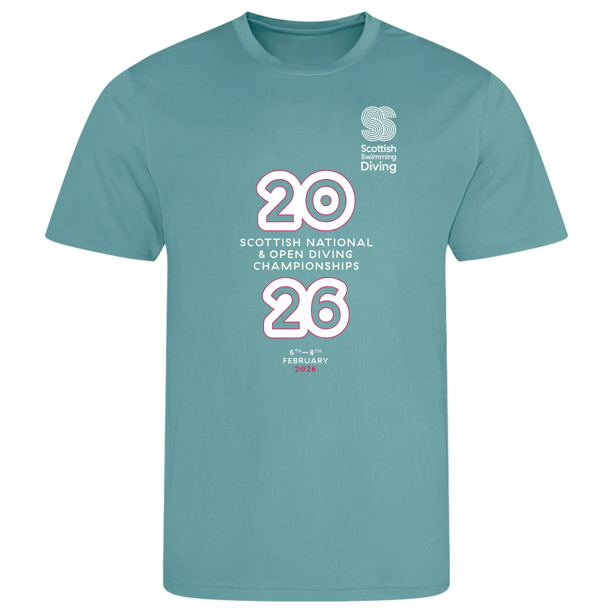 2026 Scottish National and Open Diving Championships – EVENT Tech T-Shirt