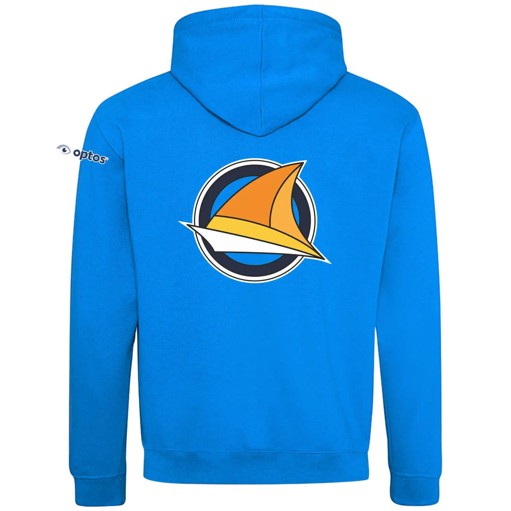 2026 Scottish Schools Brown Cup Sailing Championships - Varsity Hoodie - Sapphire/Heather Grey