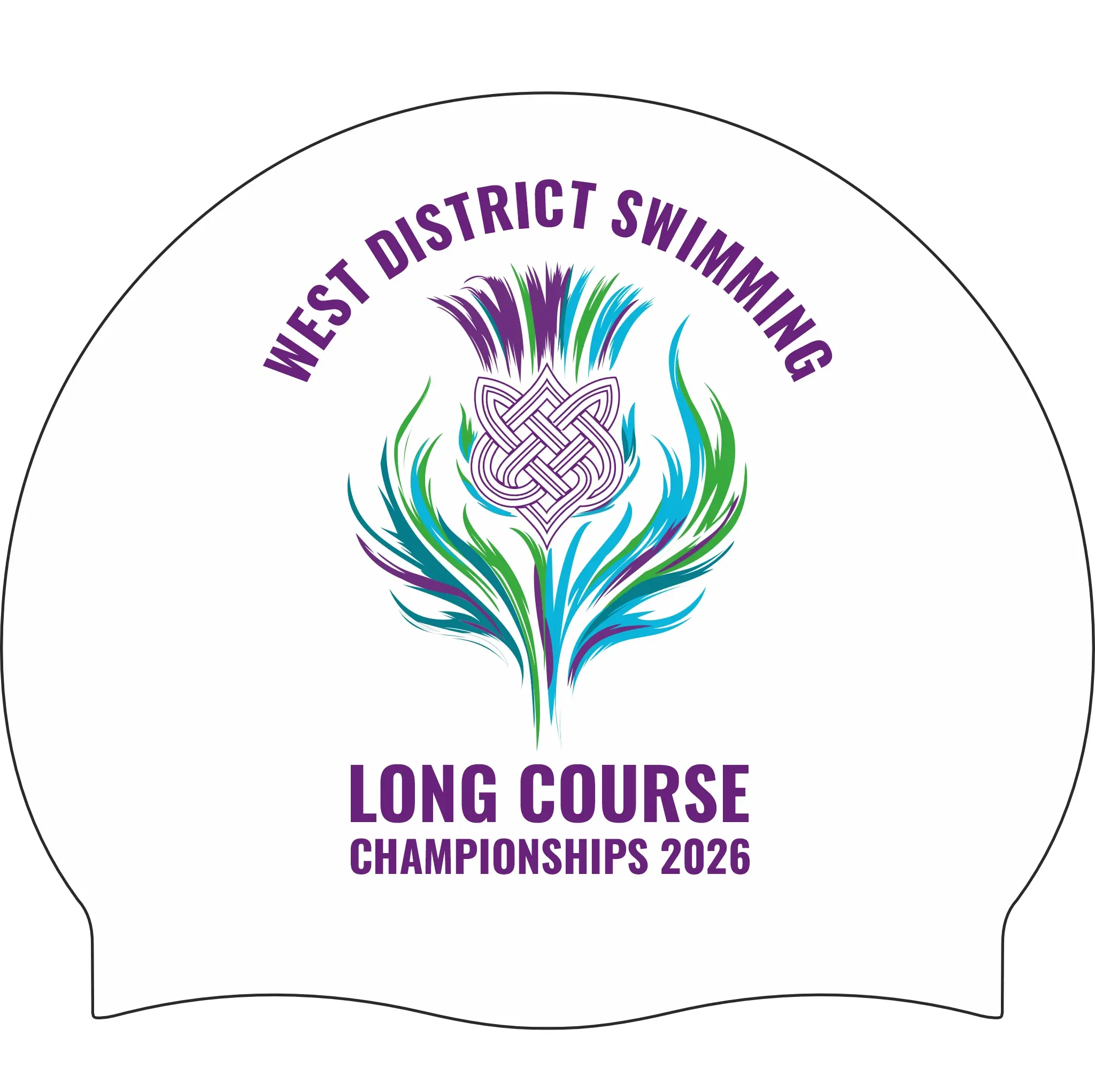 2026 West District Long Course Championships – EVENT Swim Cap