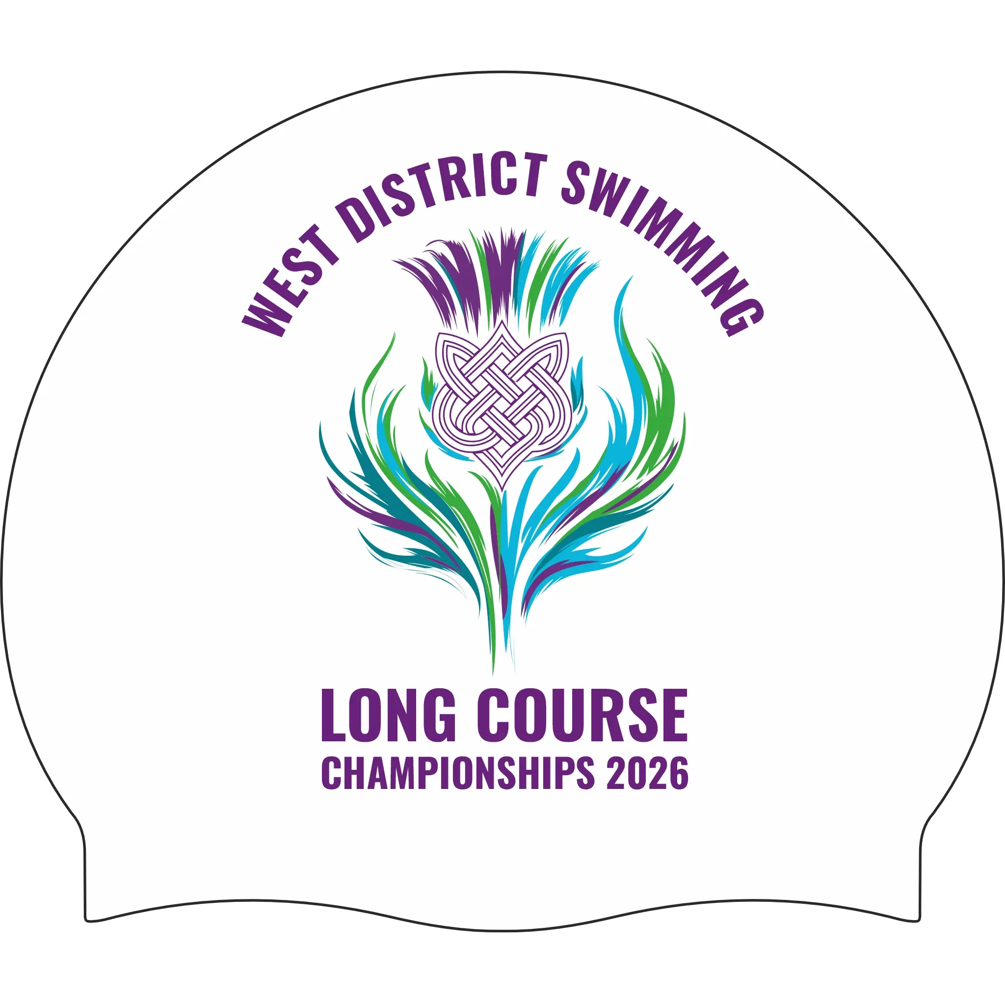 2026 West District Long Course Championships – EVENT Swim Cap