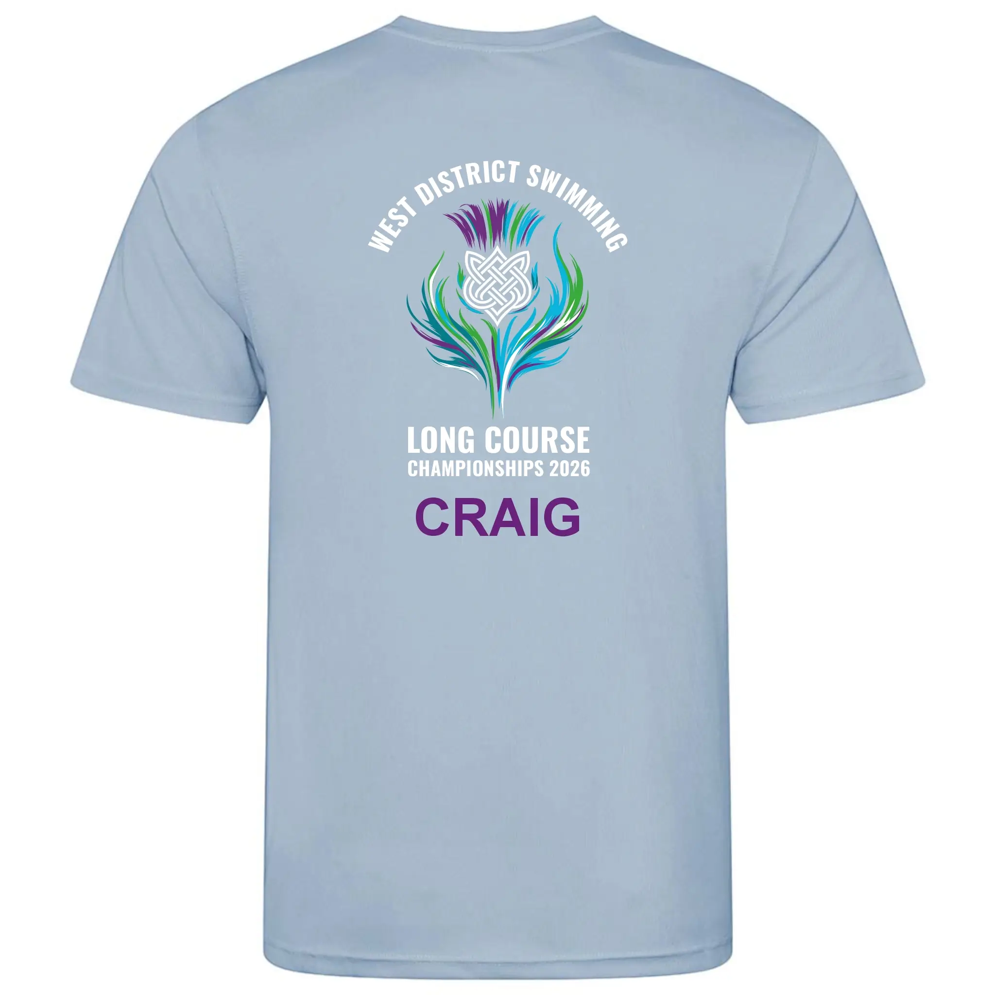 2026 West District Long Course Championships – EVENT Tech T-Shirt