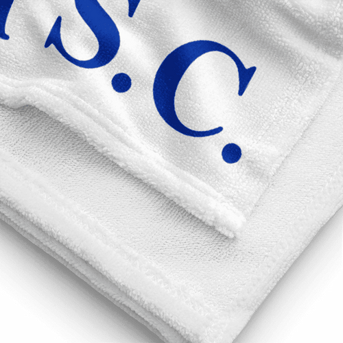 Aberdeen Dolphin SC - Custom Microfibre / Cotton Towel - White | WrightSport