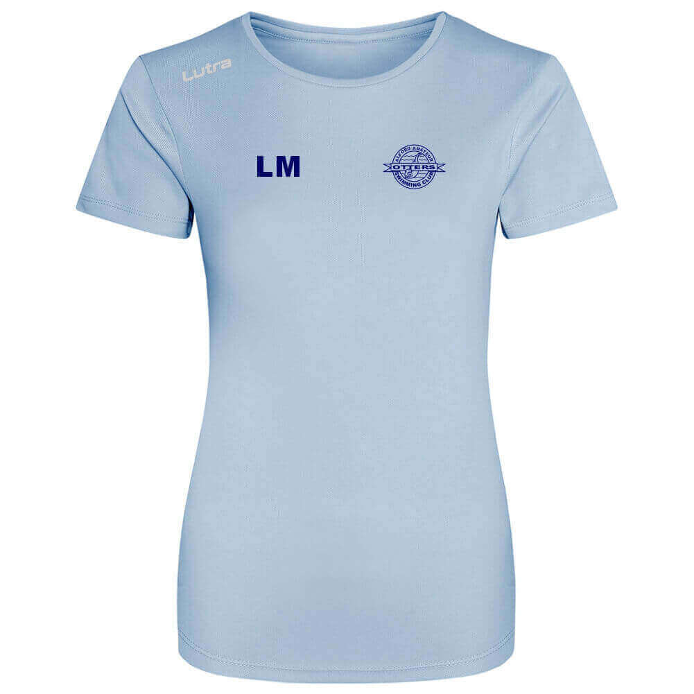Alford Otters ASC - Ladies Cool T - Sky Blue