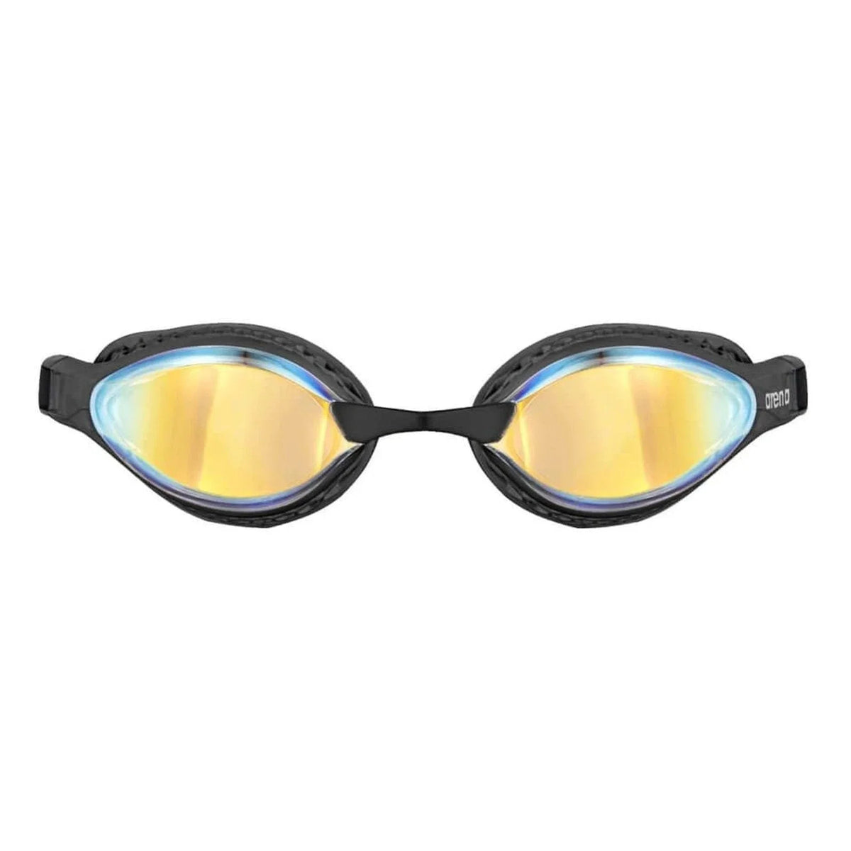 Arena Unisex Airspeed Mirror Racing Goggles - Yellow Copper/Black