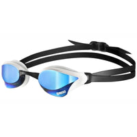 Arena Cobra Core Swipe Mirror Goggle - Blue/White