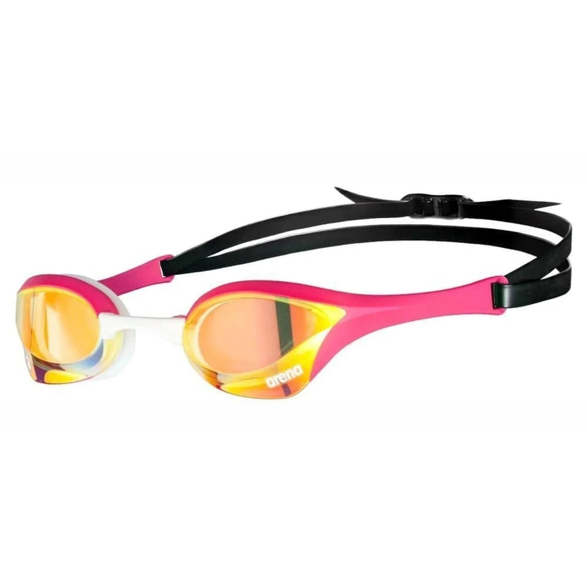 Arena Cobra Ultra Swipe Mirror Goggle - Copper/Pink