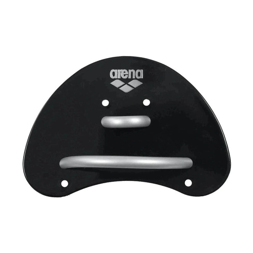 Arena Elite Finger Paddles - Black-Silver | WrightSport