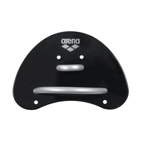 Arena Elite Finger Paddles - Black-Silver | WrightSport