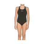 Arena Girl's Malteks Racer Back Swimsuit - Black