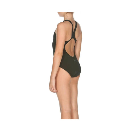 Arena Girl's Malteks Racer Back Swimsuit - Black