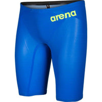 Arena Men's Powerskin Carbon AIR 2 Jammer - Blue/Grey/Yellow