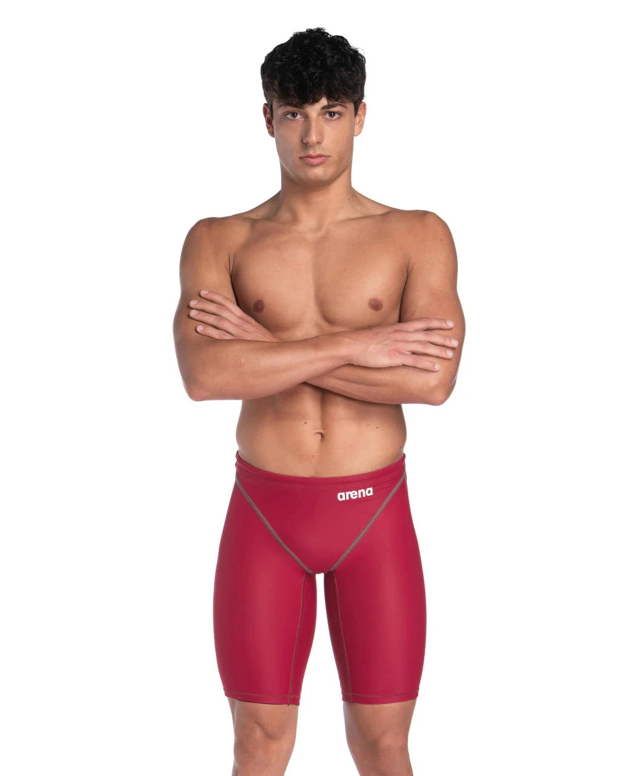 Arena Men's Powerskin ST 2.0 Racing Jammer - Deep Red | WrightSport