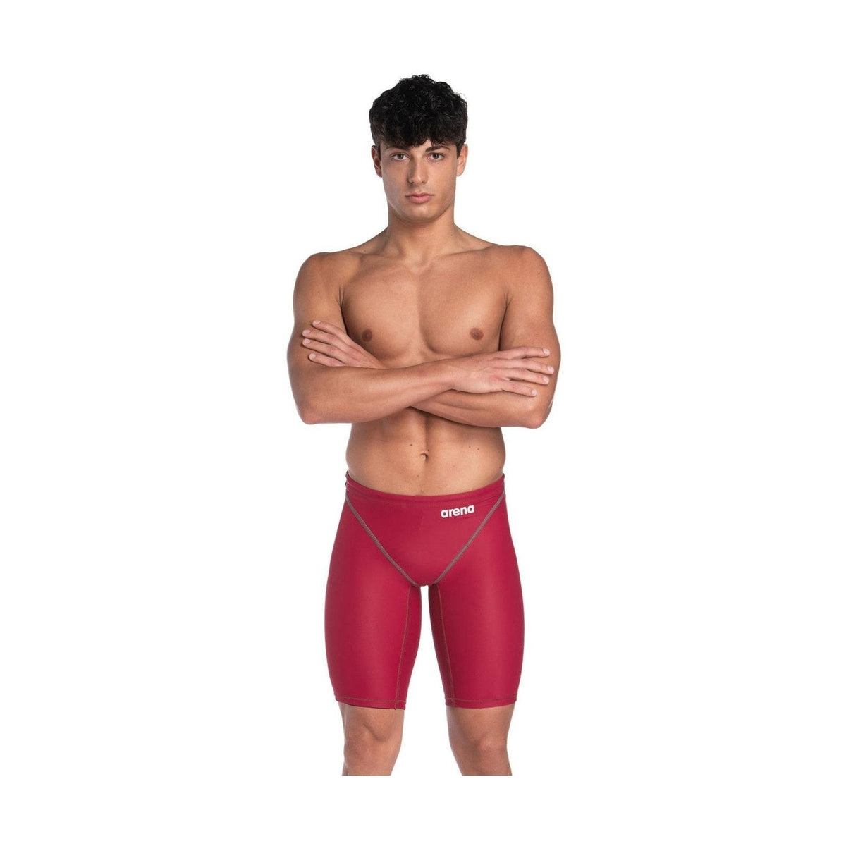 Arena Men's Powerskin ST Next Racing Jammer - Deep Red | WrightSport