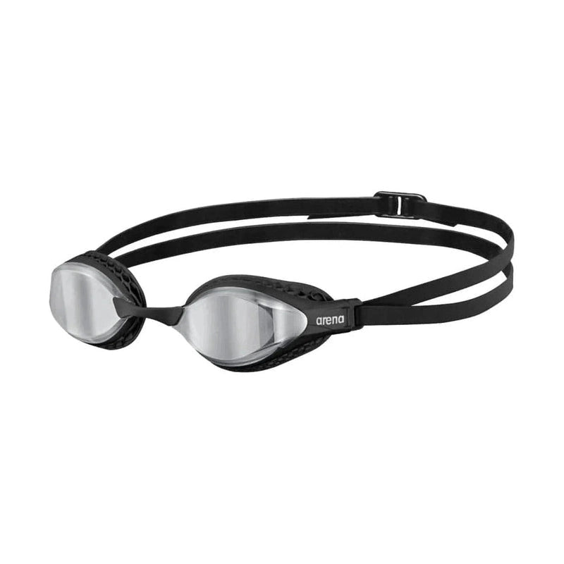 Arena Unisex Airspeed Mirror Racing Goggles - Silver-Black | WrightSport