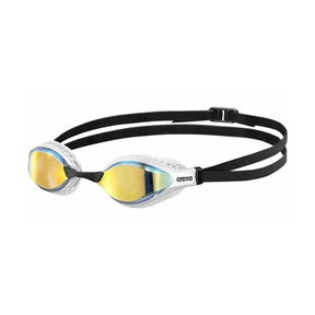 Arena Unisex Airspeed Mirror Racing Goggles - Yellow Copper-White | WrightSport