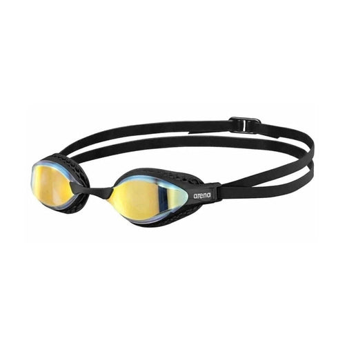 Arena Unisex Airspeed Mirror Racing Goggles - Yellow Copper-Black | WrightSport