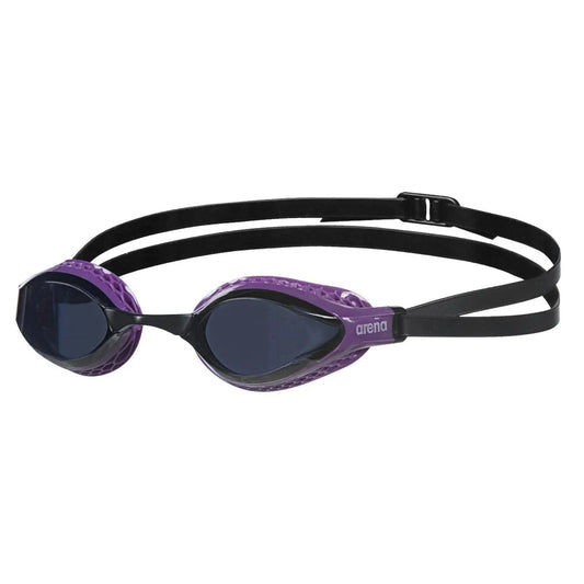 Arena Unisex Airspeed Racing Goggles - Dark Smoke / Purple