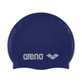 Arena Unisex Classic Silicone Swim Cap - Denim/Silver | WrightSport