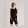 Arena Women's Open-Back Powerskin Carbon Air2 Kneeskin - Black | WrightSport